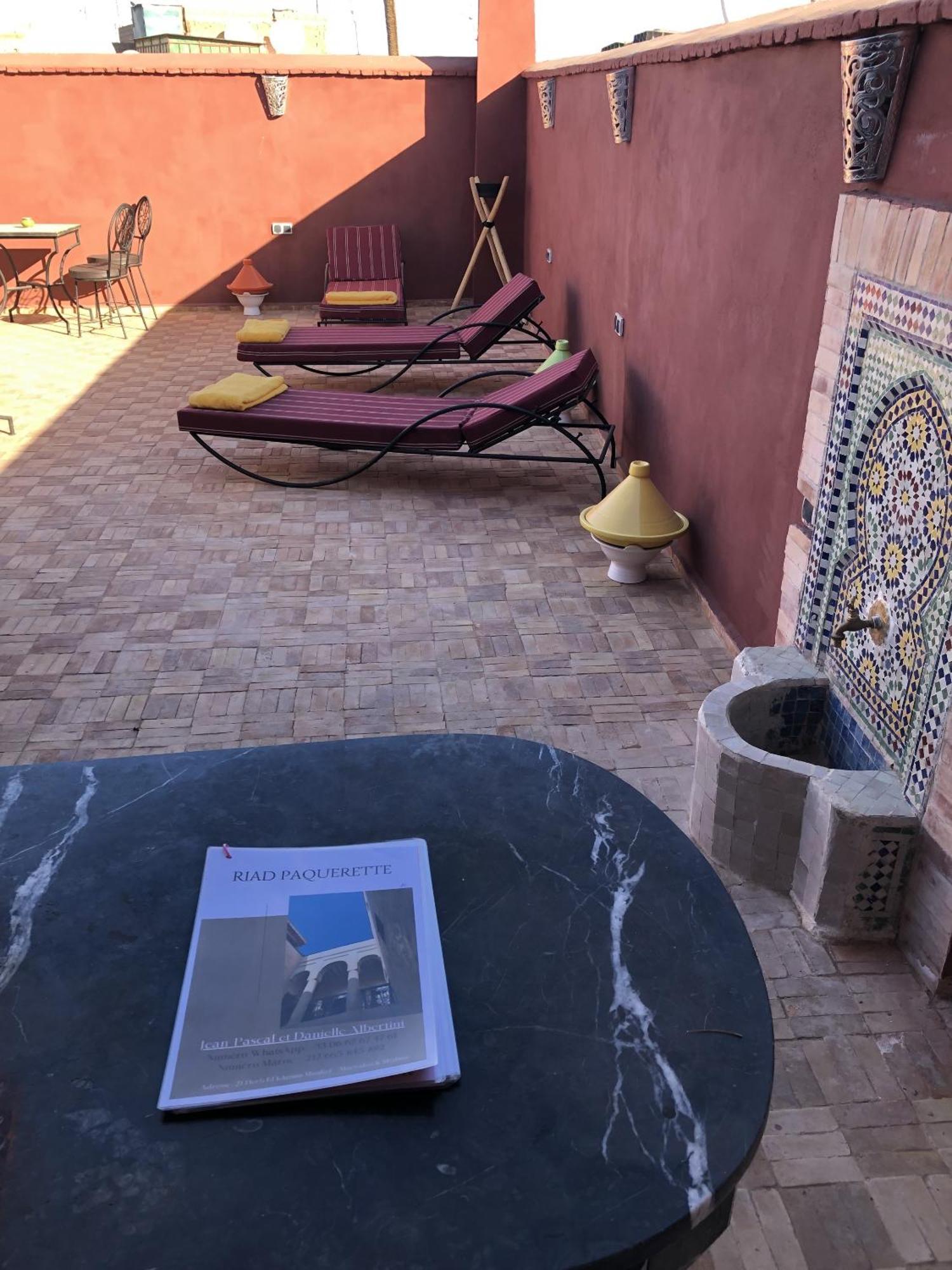 Riad Paquerette Marrakesh Buitenkant foto