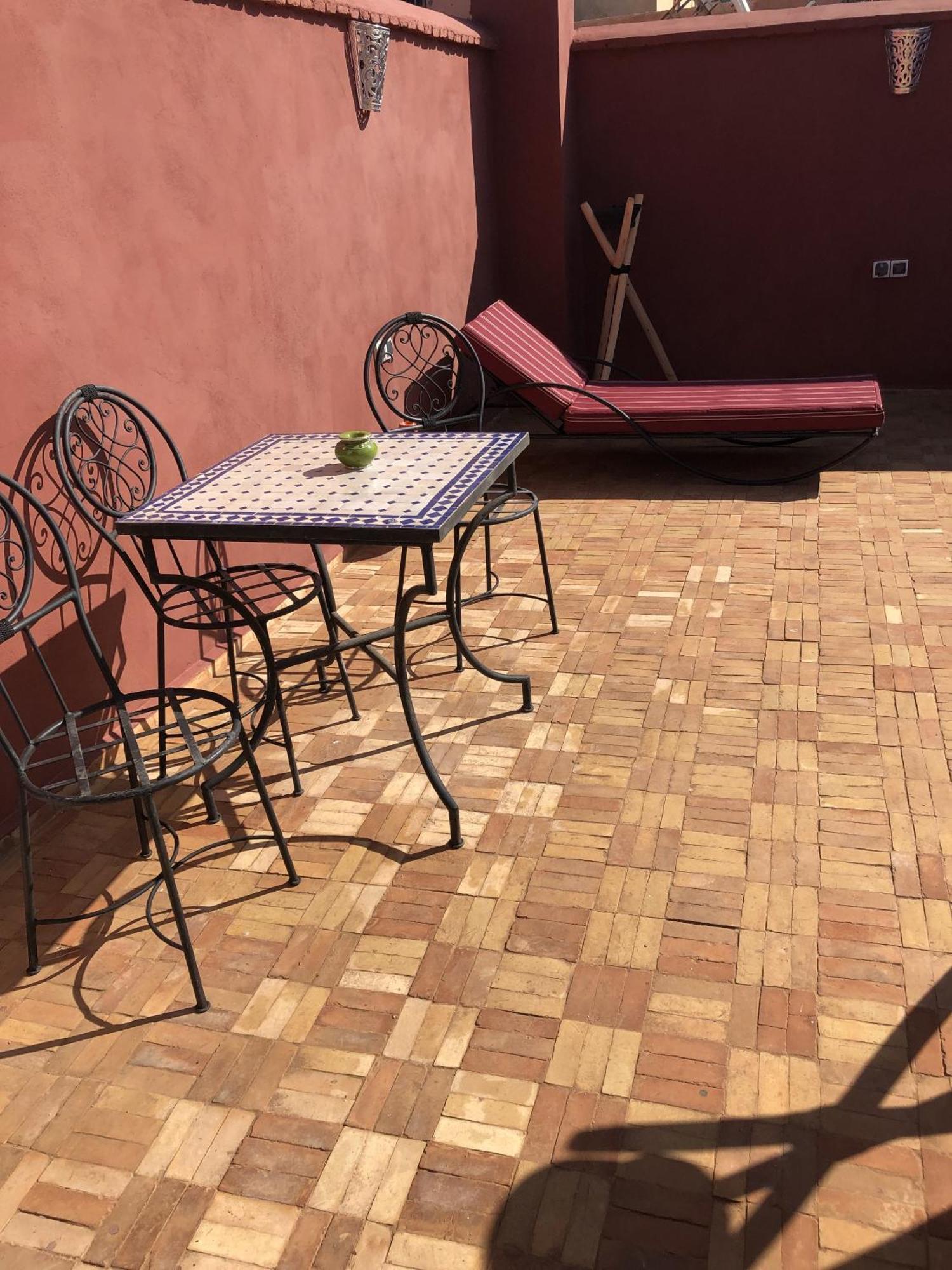 Riad Paquerette Marrakesh Buitenkant foto