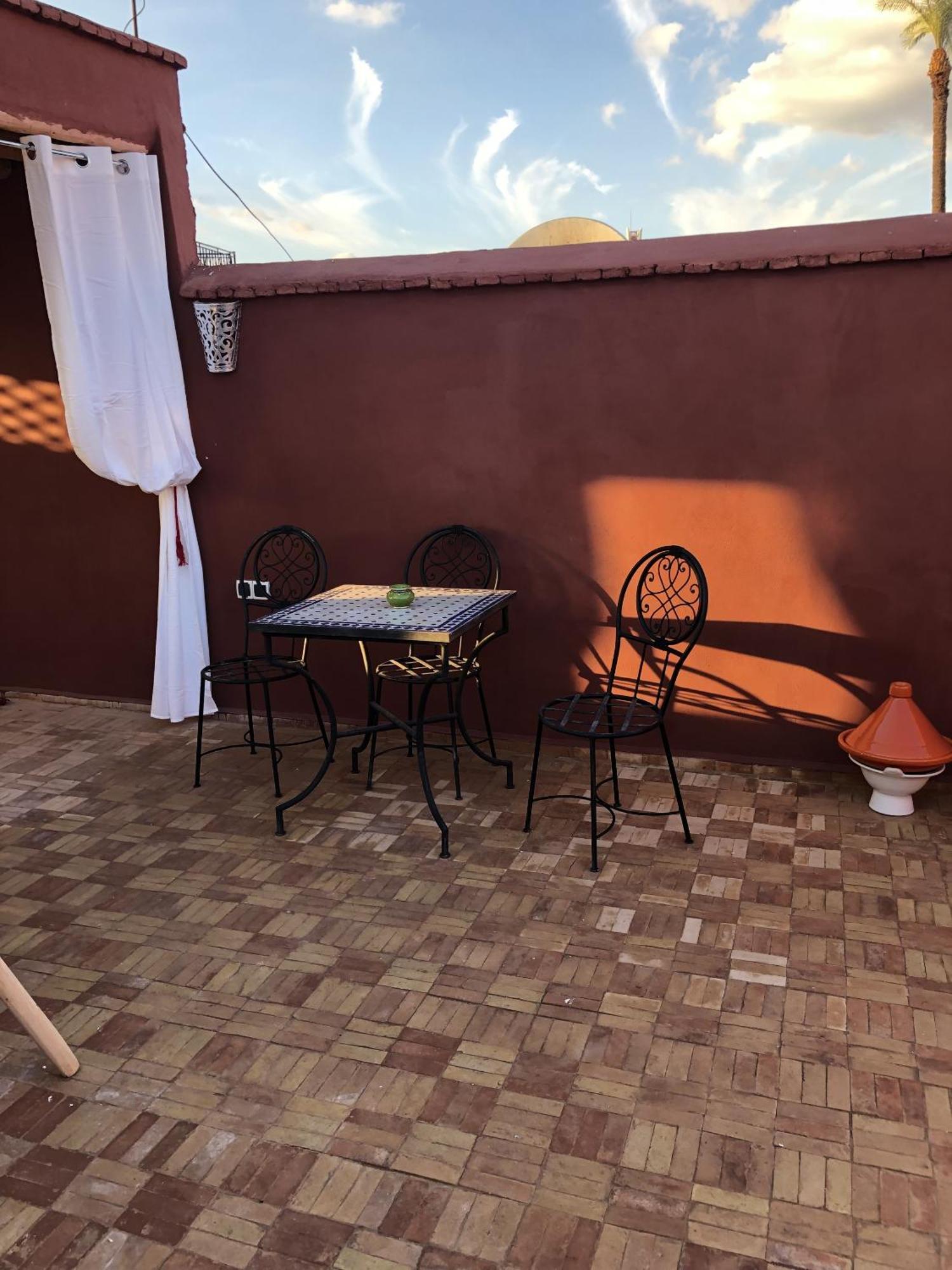 Riad Paquerette Marrakesh Buitenkant foto