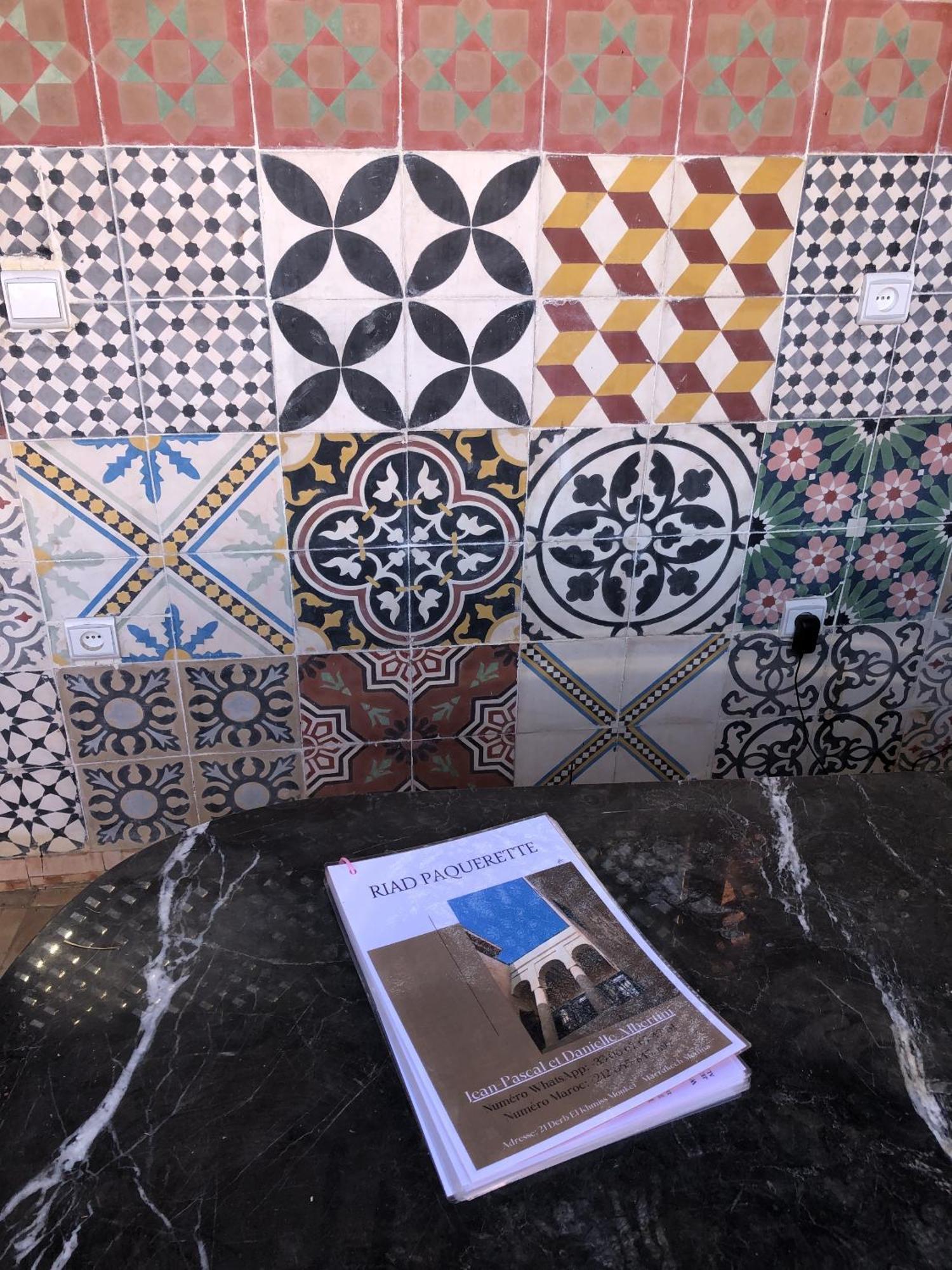Riad Paquerette Marrakesh Buitenkant foto